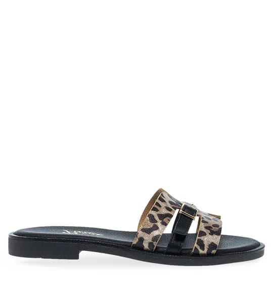 Γυναικεία Δερμάτινα Σανδάλια Parex 11533119 in Black