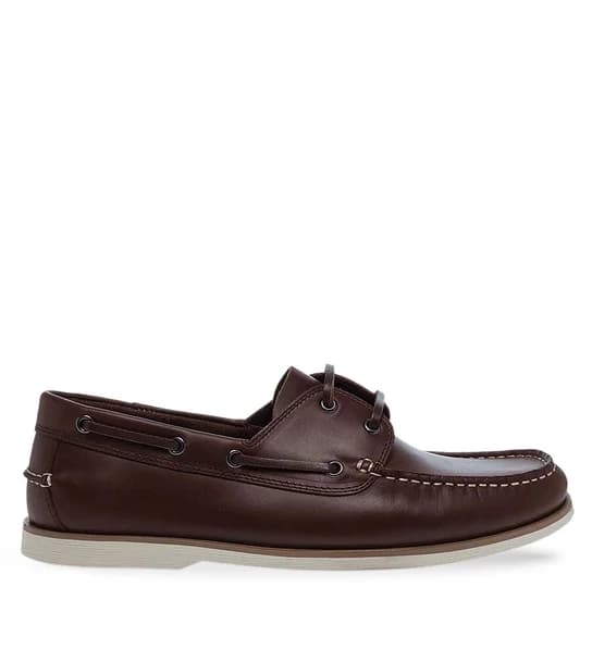 Ανδρικά Δερμάτινα Παπούτσια Parex 11433000 in Brown