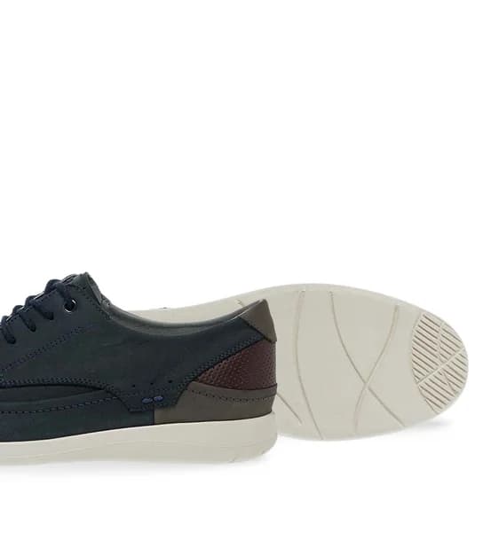 Ανδρικά Δερμάτινα Casual Παπούτσια Parex 13133002 in Blue
