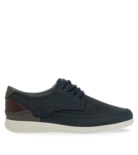 Ανδρικά Δερμάτινα Casual Παπούτσια Parex 13133002 in Blue