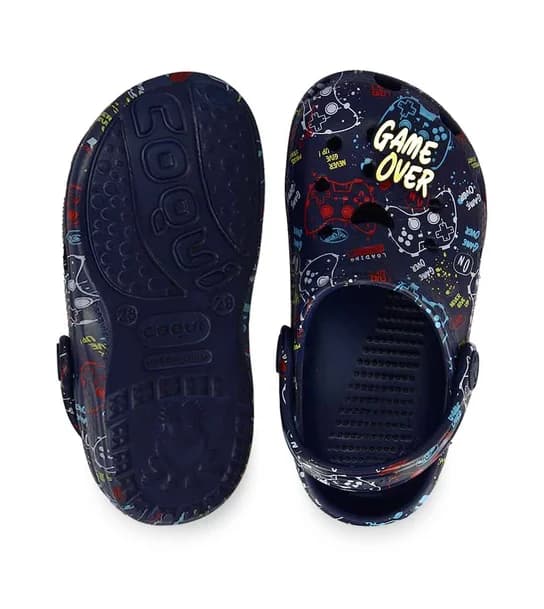 Παιδικά Clog Coqui 11925024 in Navy Blue