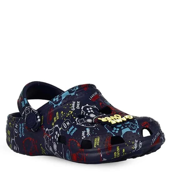 Παιδικά Clog Coqui 11925024 in Navy Blue